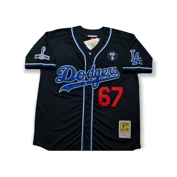 Vince Scully Jersey LA Dodgers VIN & 1950-2016 Sleeve Patch! NEW With Tags!SALE! - Picture 2 of 3